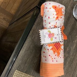 Mac-Kenzie Childs Bee Receiving Blanket
